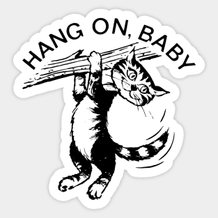 Hang On, Baby Sticker